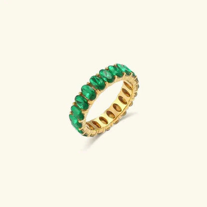 Elegant Solitaire Ring 585 Gold