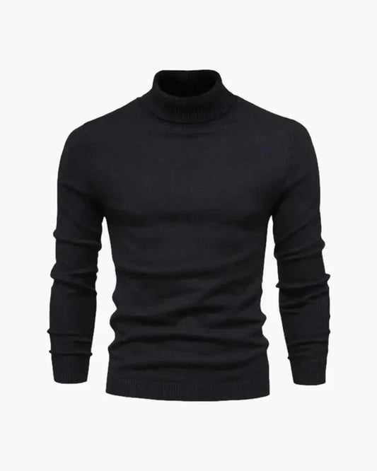 Herren Rollkragenpullover Slim Fit Qualität - IdealeKleiden