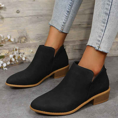 Elegant Women's Ankle Boots Pointed Design