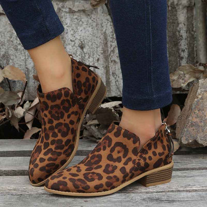 Elegant Women's Ankle Boots Pointed Design