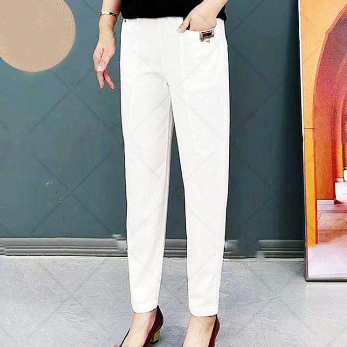 Comfort Fit Women's Cotton Trousers