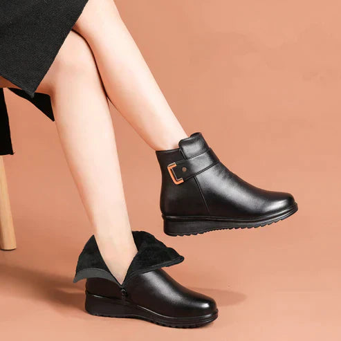 Warm Winter Boots Non-slip Fleece Lining