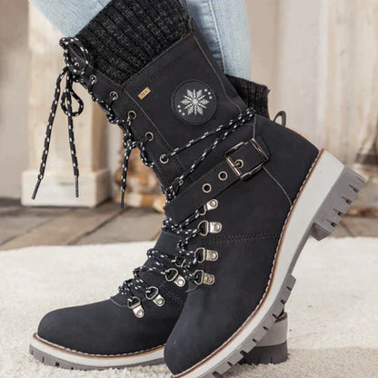 Women's Knee-High Winter Boots Black