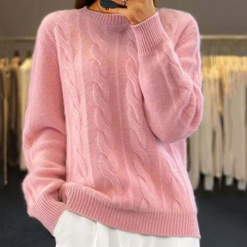 Women's Maternity Sweater Soft Long Sleeve Knit