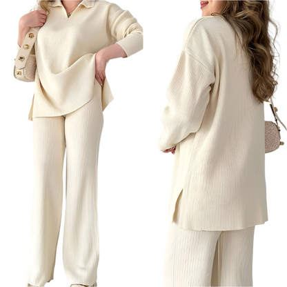 Comfortable Plus Size Loungewear Two-Piece Set