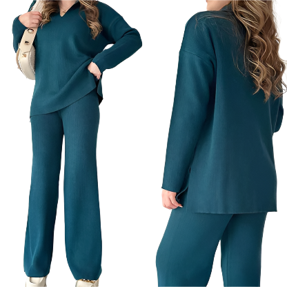 Comfortable Plus Size Loungewear Two-Piece Set