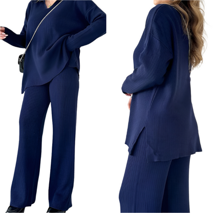 Comfortable Plus Size Loungewear Two-Piece Set