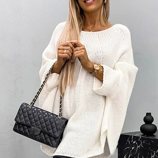 Elegante Damenpullover Strick Design - IdealeKleiden