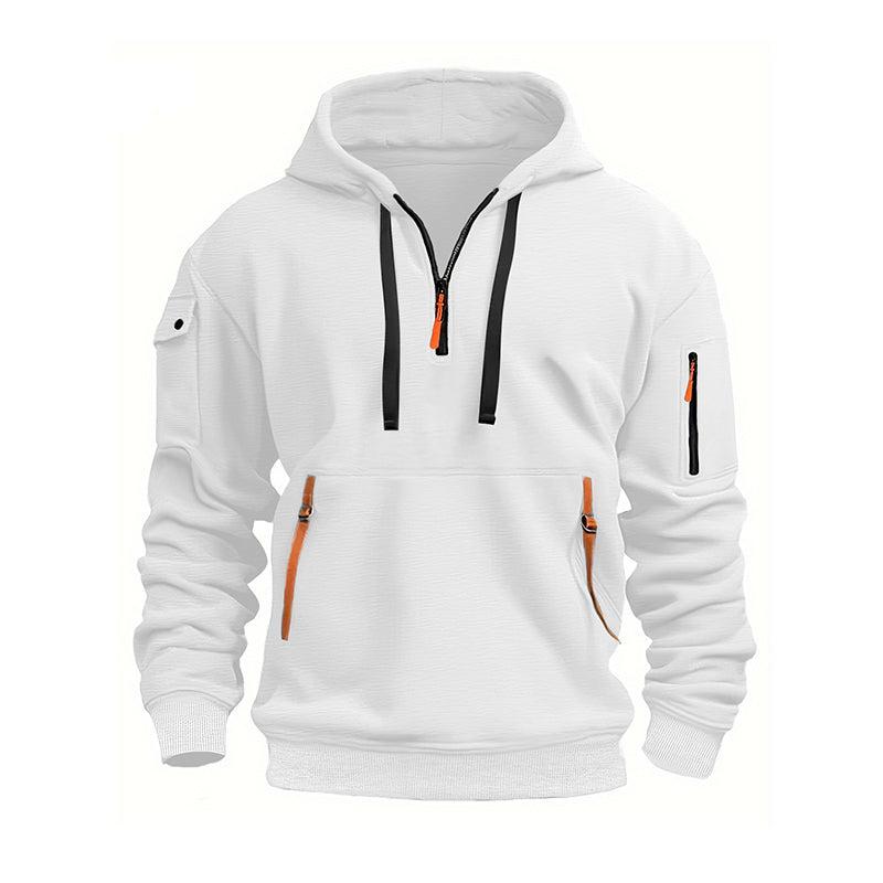 Men's Hooded Sweatshirt Sporty Zipper