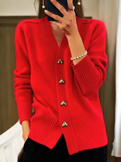 Soft Cardigan with Buttons Warm & Lightweight