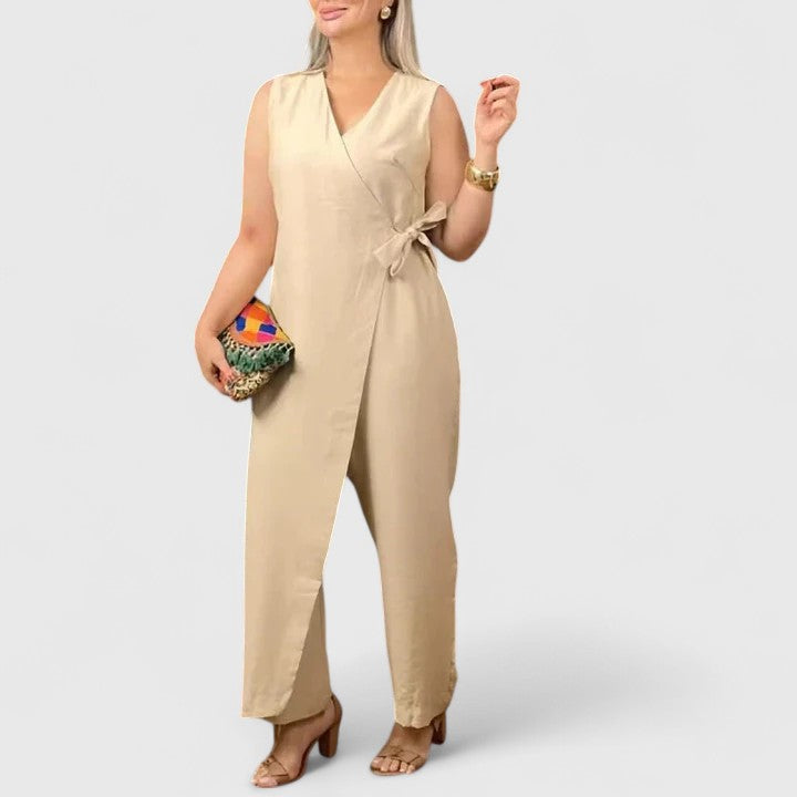 Women's Jumpsuit Summer Wrap Design