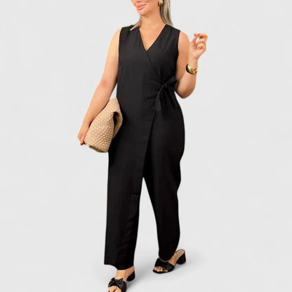Women's Jumpsuit Summer Wrap Design