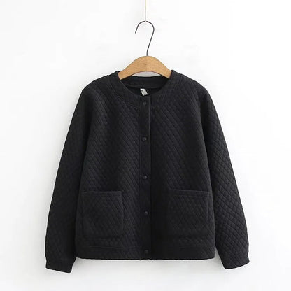 Plus Size Cardigan Spring Plaid