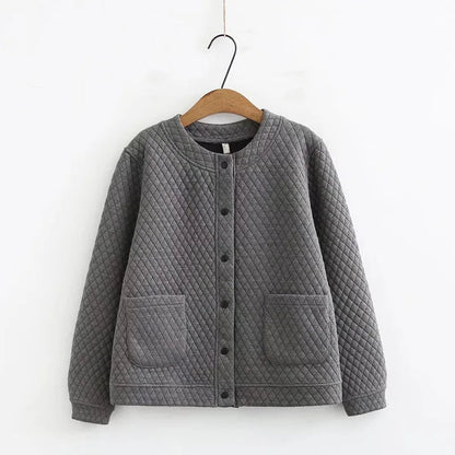 Plus Size Cardigan Spring Plaid