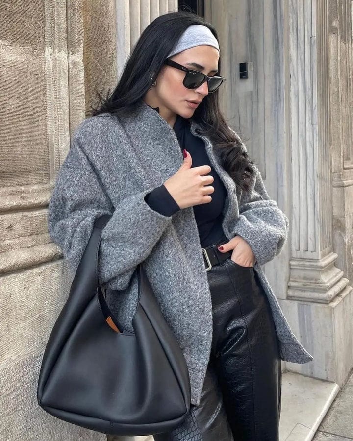 Elegant Winter Jacket Casual Chic Design
