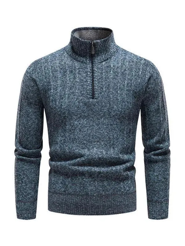 Men's Modern Zip-Up Pullover