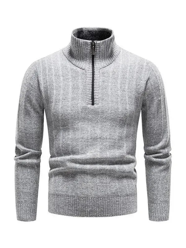 Men's Modern Zip-Up Pullover