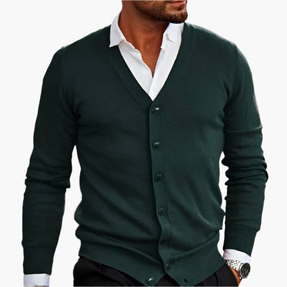 Stylish Cardigan V-neck Elegance