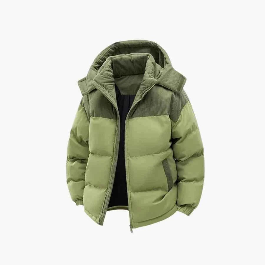 Men's Quilted Jacket Warm Insulated