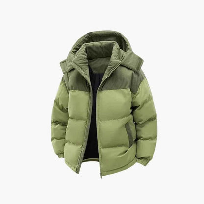 Men's Quilted Jacket Warm Insulated