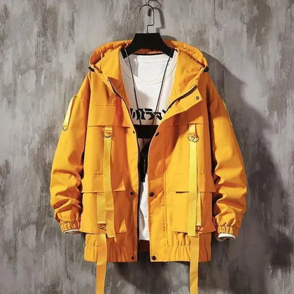 Streetwear Windbreaker Jacket Safari Style