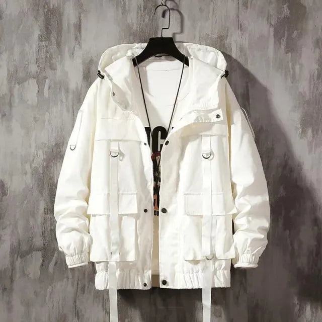 Streetwear Windbreaker Jacket Safari Style