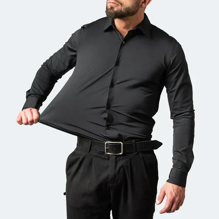 Elegante Kleidung | Slim Fit Stretch Damenkleid Atmungsaktiv - IdealeKleiden