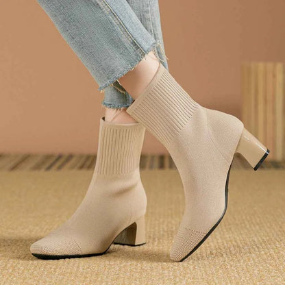 Stretch boot comfort shoe