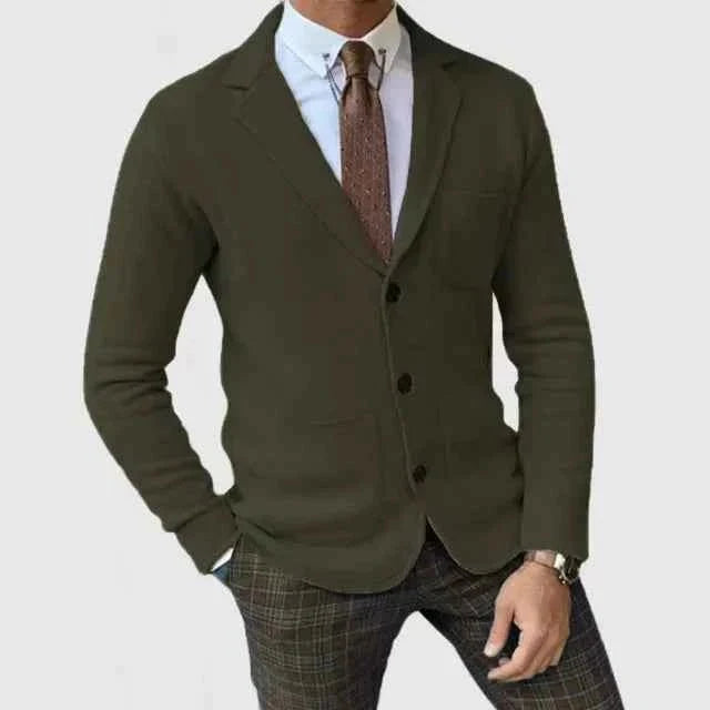 Men's Modern Slim-Fit Cardigan