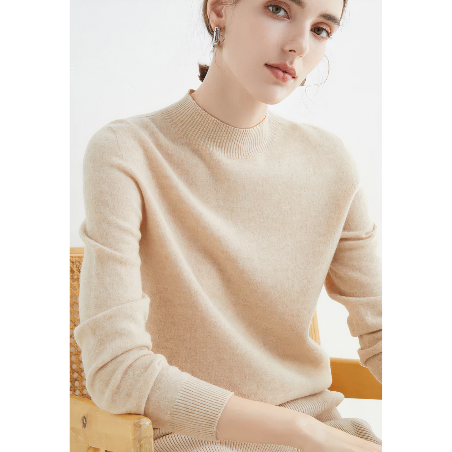 Elegant Women's Cashmere Soft Sweaters