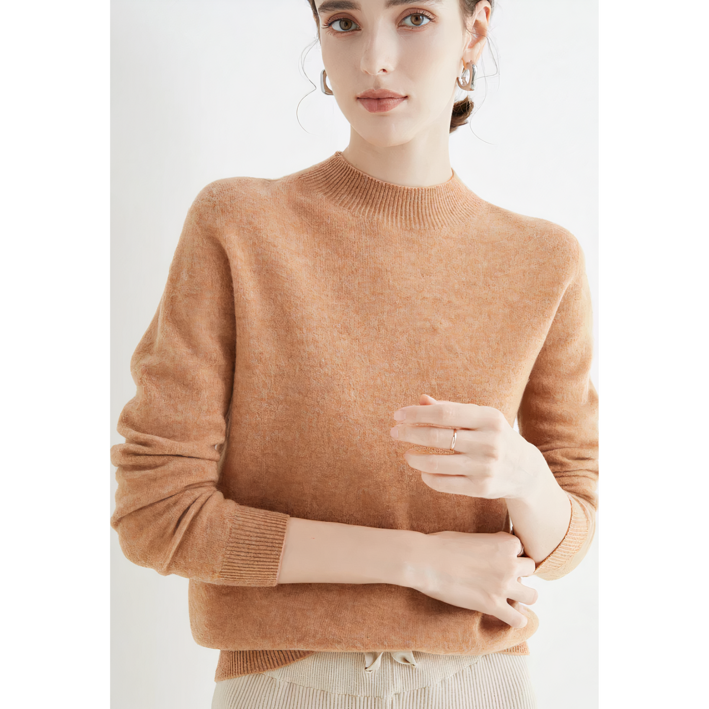 Elegant Women's Cashmere Soft Sweaters