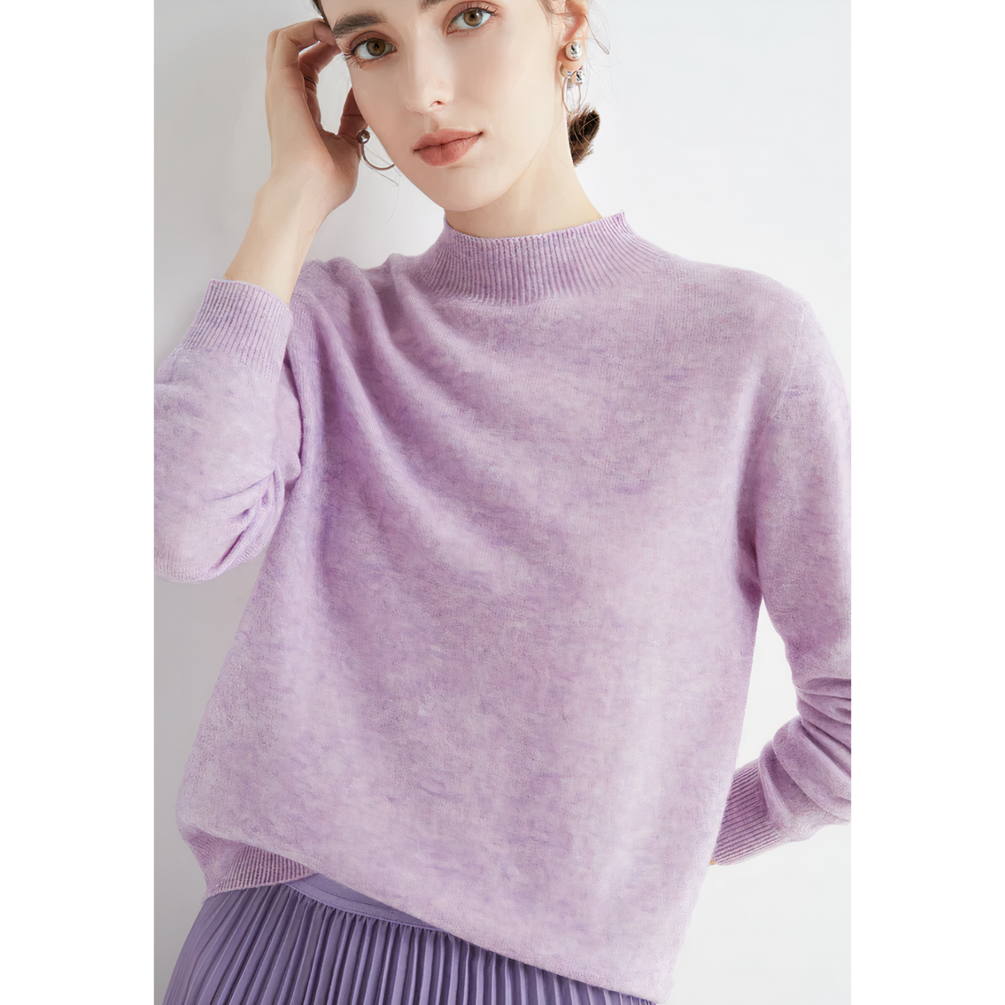 Elegant Women's Cashmere Soft Sweaters