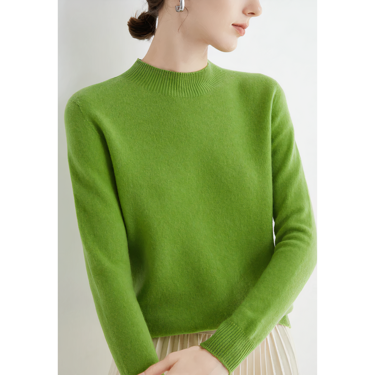 Elegant Women's Cashmere Soft Sweaters