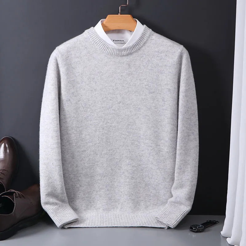 Stylischer Herren Pullover Kaschmir Qualität - IdealeKleiden