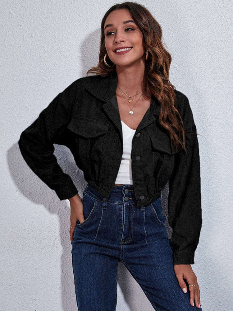 Fashionable Women's Jacket - Versatile and Comfortable