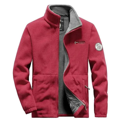 Stylish Men's Jacket Warm Fleece Winter