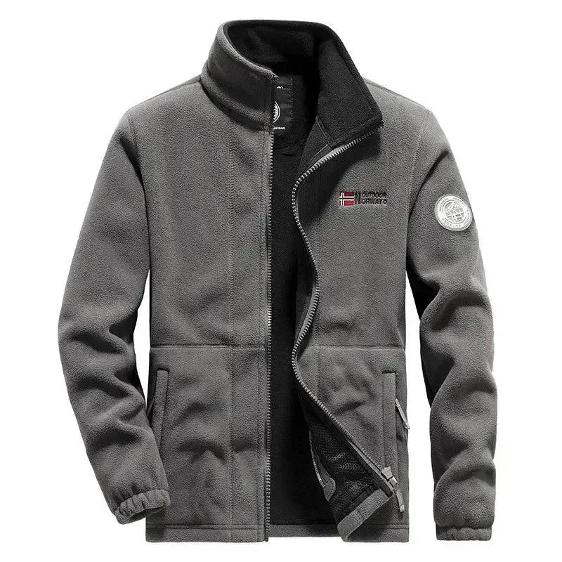 Stylish Men's Jacket Warm Fleece Winter