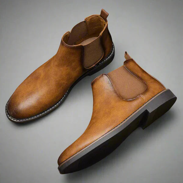Men's Leather Elegant Chelsea Boots