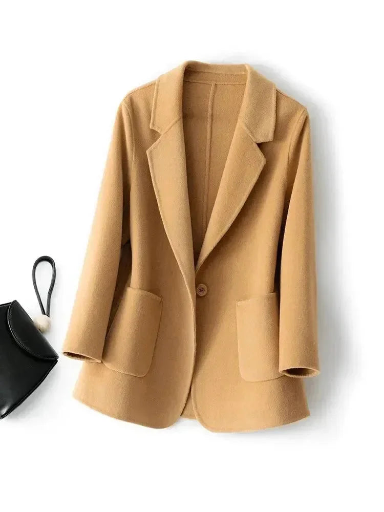 Stylish Women's Coat Elegant Loose Design