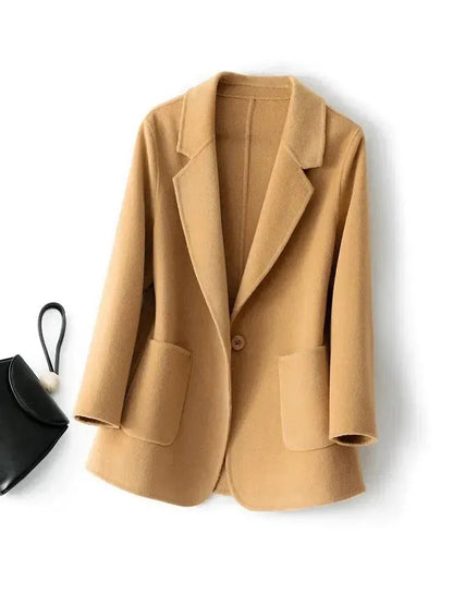 Stylish Women's Coat Elegant Loose Design