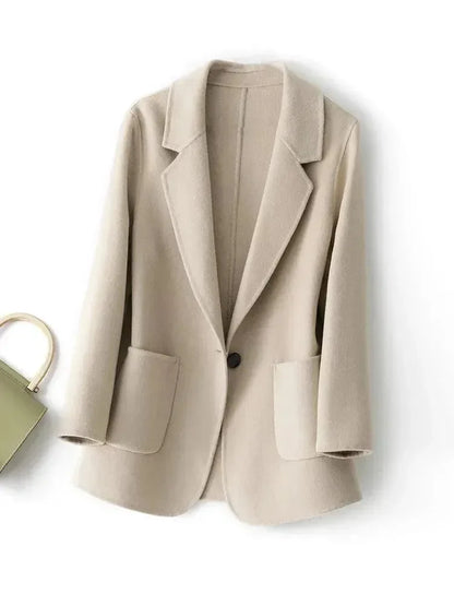 Stylish Women's Coat Elegant Loose Design