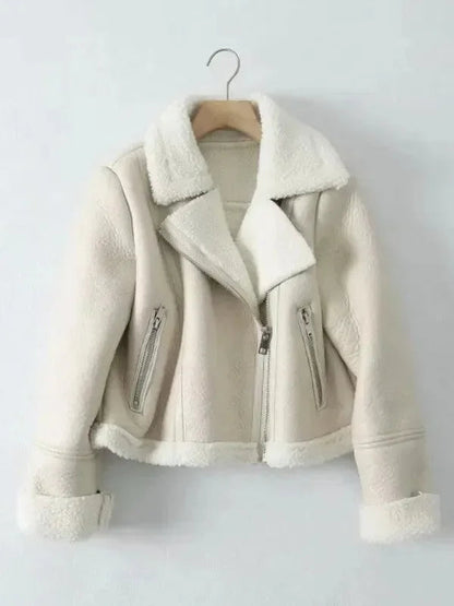 Fashionable women's jacket Loose fit