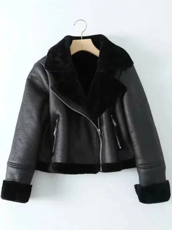 Fashionable women's jacket Loose fit