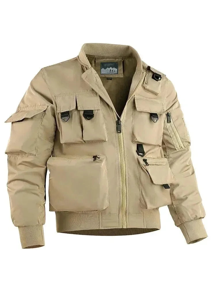 Stylish Men's Winter Jacket Slim Fit Design