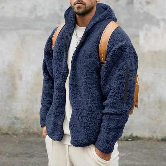 Herren Fleecejacke Warm Reißverschluss - IdealeKleiden