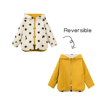Stylish Kids' Polka Dot Jacket