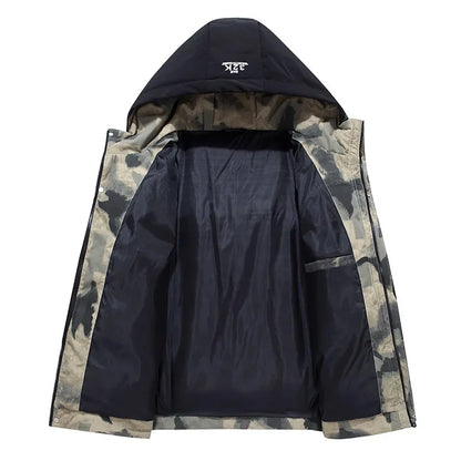 Herren Winterjacke Warm Isoliert Stilvoll - IdealeKleiden