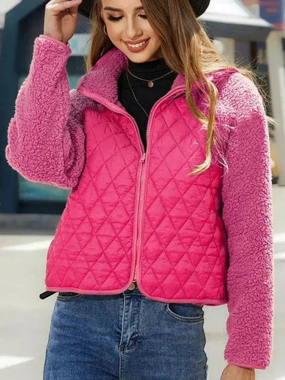 Fashionable Women's Jacket Slim Fit Design