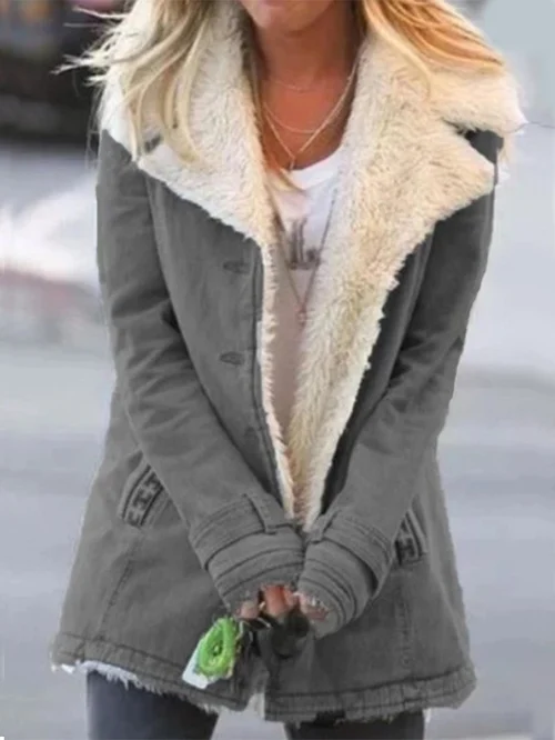 Stylische Damenjacke Warm Isoliert