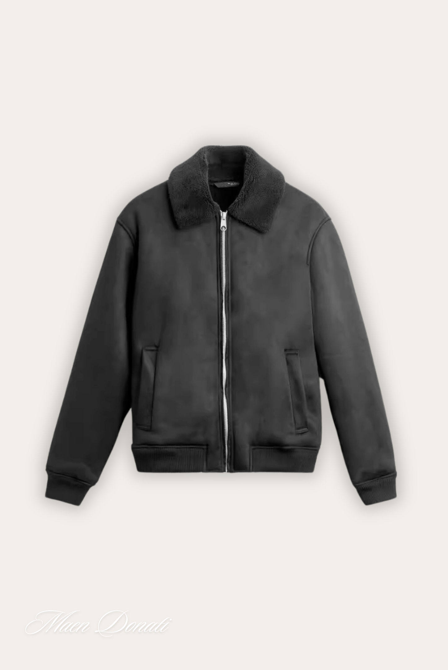 Stylische Winterjacke Modern Damenschwarz